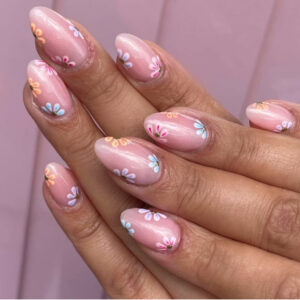 Advanced gel design nails by We are Sweet Cheeks in Shrewsbury