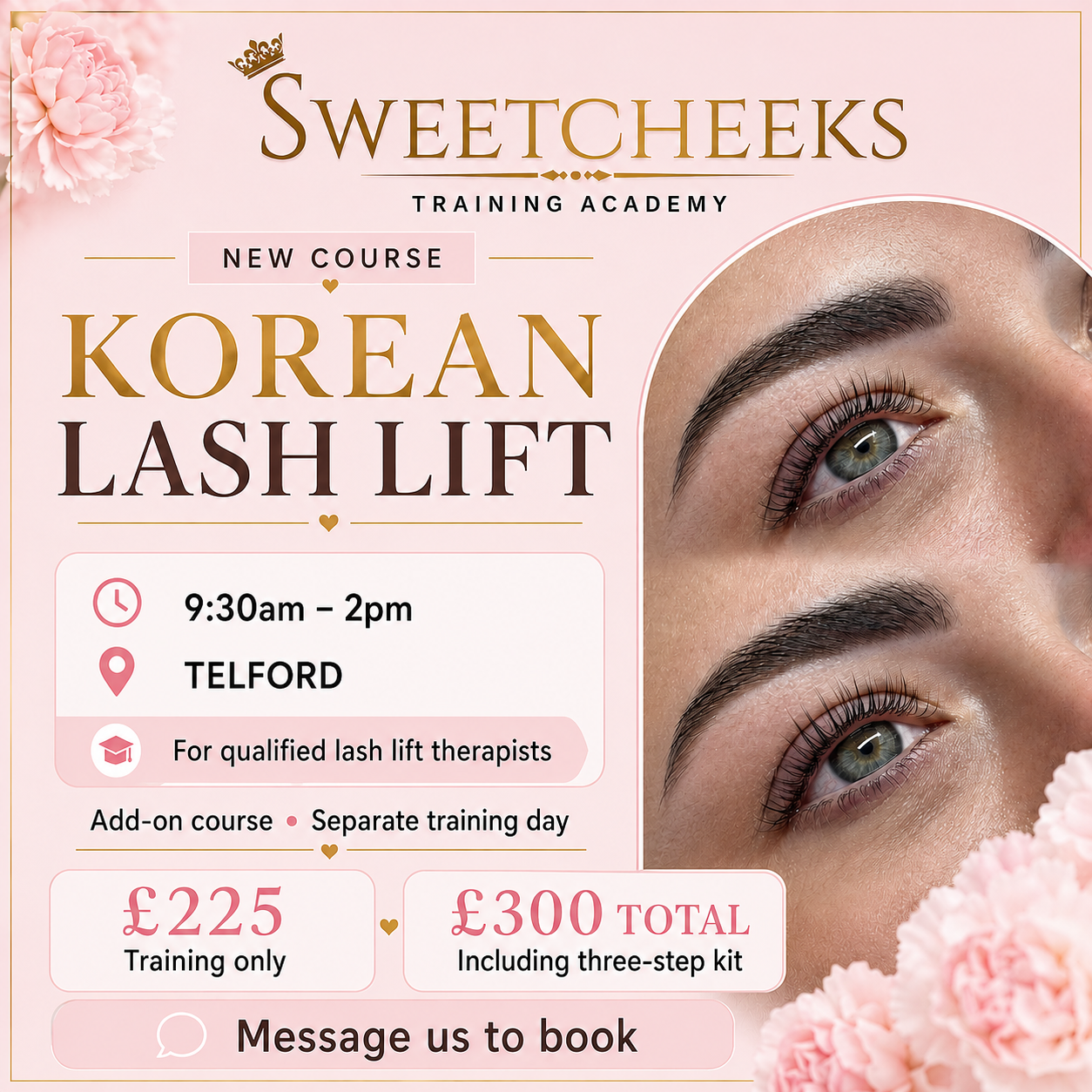 Korean lash lift